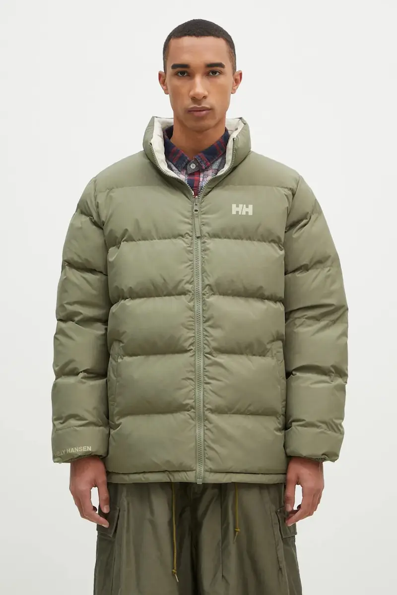 giacca reversibile uomo colore verde