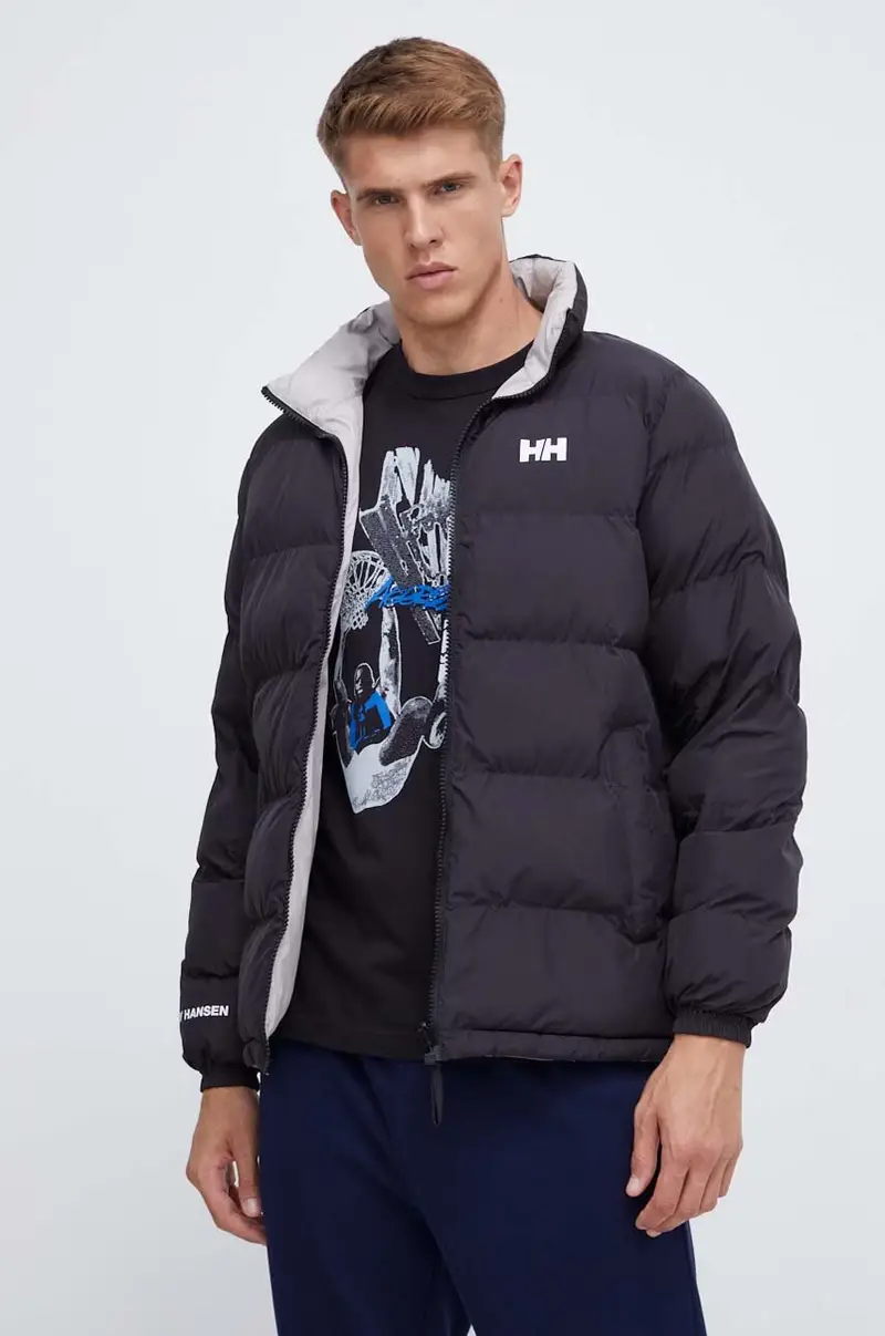 giacca reversibile uomo Nero miniatura 2