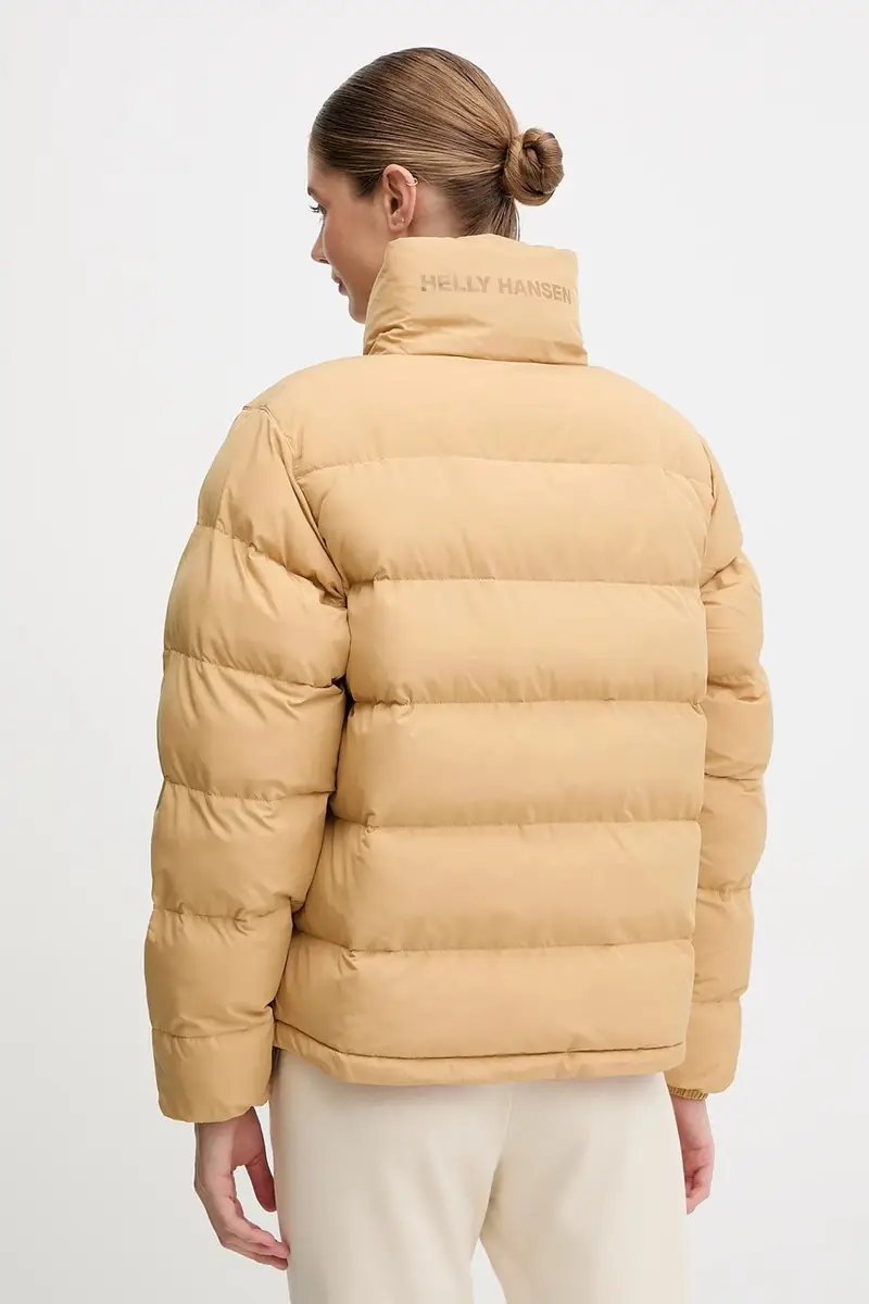 giacca reversibile YU 23 REVERSIBLE PUFFER donna colore rosa 54061 Giallo miniatura 5