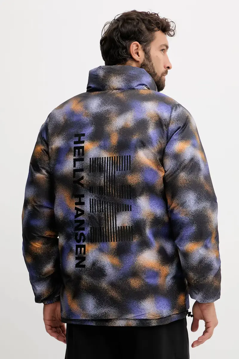 giacca reversibile YU 23 REVERSIBLE PUFFER uomo colore nero 54060 Verde miniatura 4