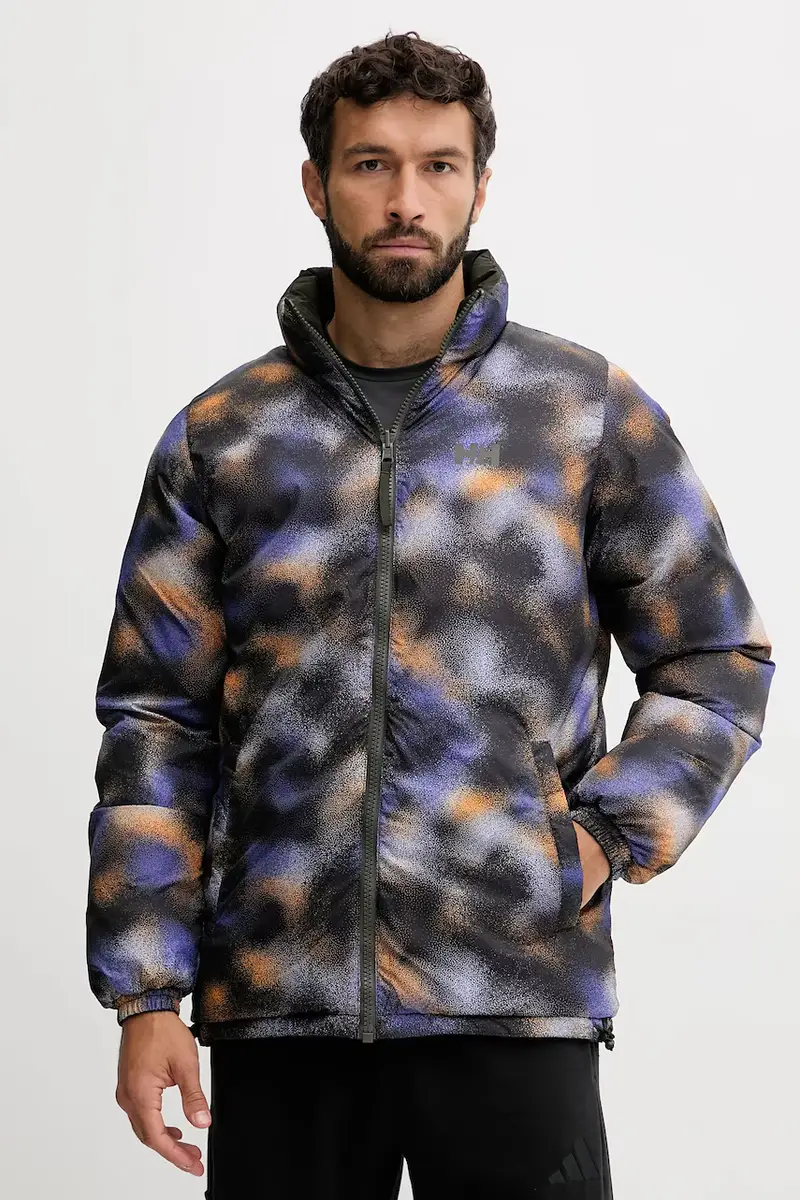 giacca reversibile YU 23 REVERSIBLE PUFFER uomo colore nero 54060 Verde