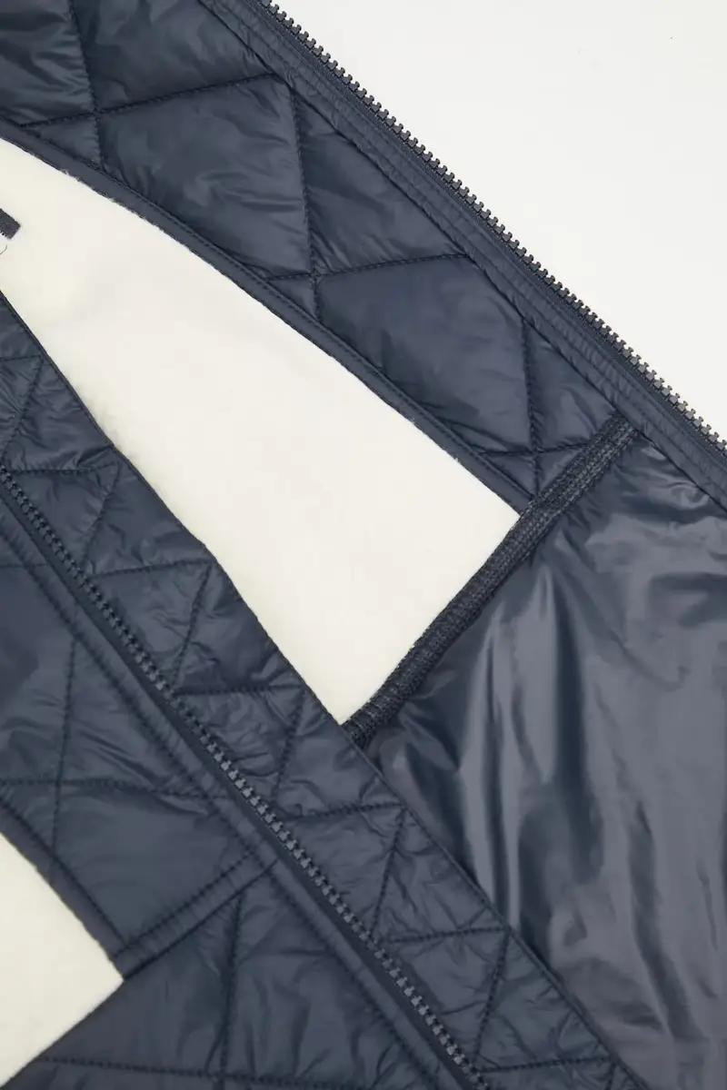 giacca STOWE HOODED HYBRID JACKET colore blu navy 54500 miniatura 5