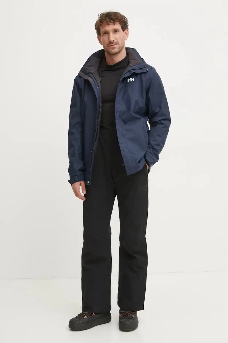 giacca uomo Blu navy miniatura 2