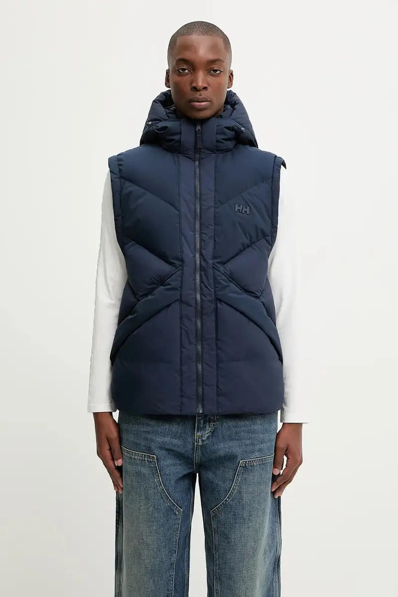 giacca VILLAGE MODULAR DOWN JACKET colore blu navy 54492 miniatura 4