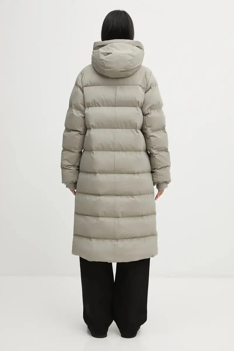 giacca W ARIA LONG PARKA colore beige 54512 miniatura 5