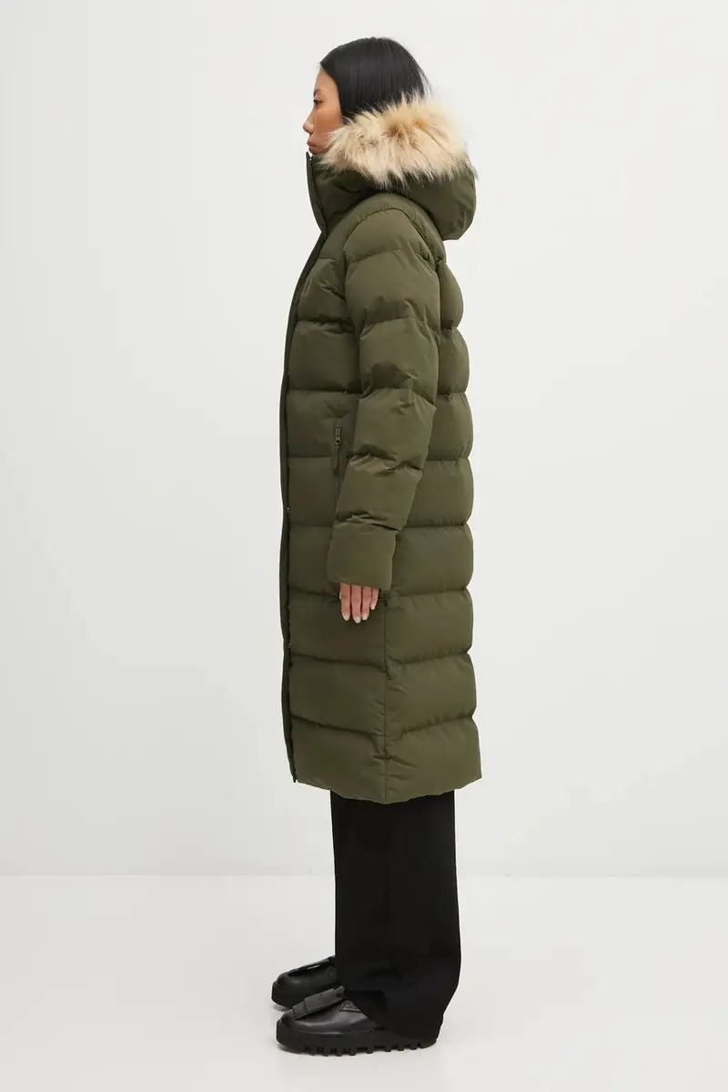 giacca W ARIA LONG PARKA colore verde 54512 miniatura 2