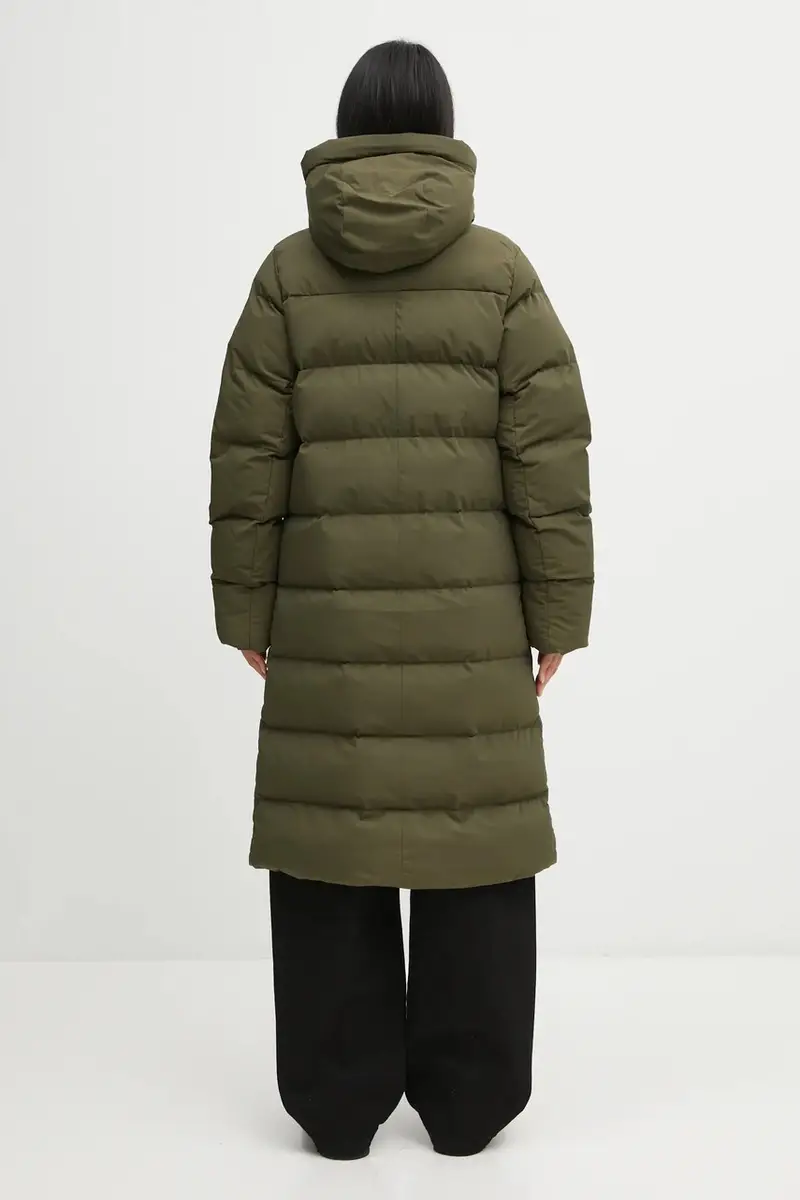giacca W ARIA LONG PARKA colore verde 54512 miniatura 5