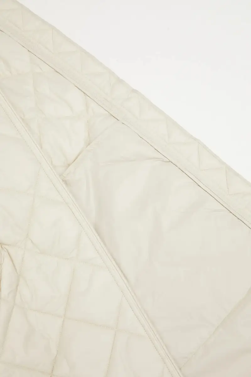 giacca W BLISS QUILT JACKET colore beige 54516 miniatura 5