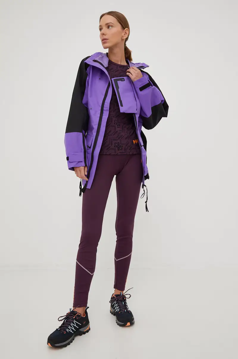 leggings funzionali Lifa Active colore viola Violetto miniatura 2