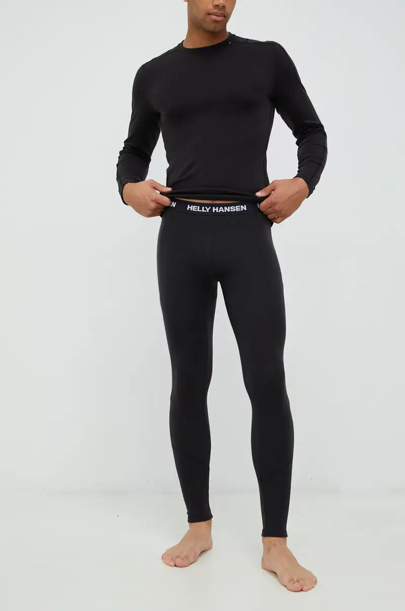 leggins funzionali LIFA MERINO colore nero 49366