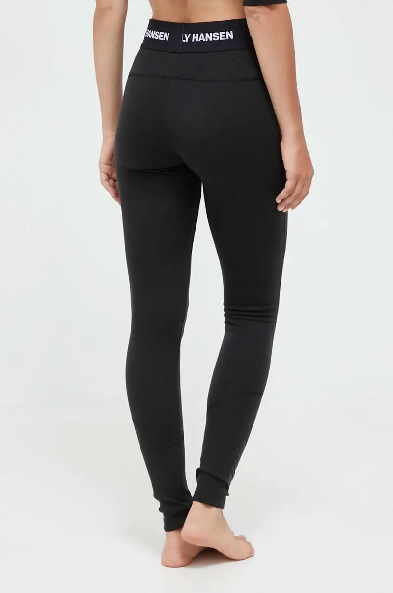 leggins funzionali Lifa Merino Midweight Nero miniatura 2