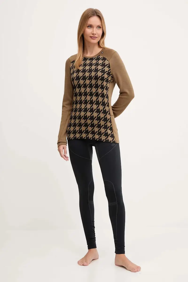 longsleeve funzionale LIFA MERINO colore blu 49379 Verde miniatura 2