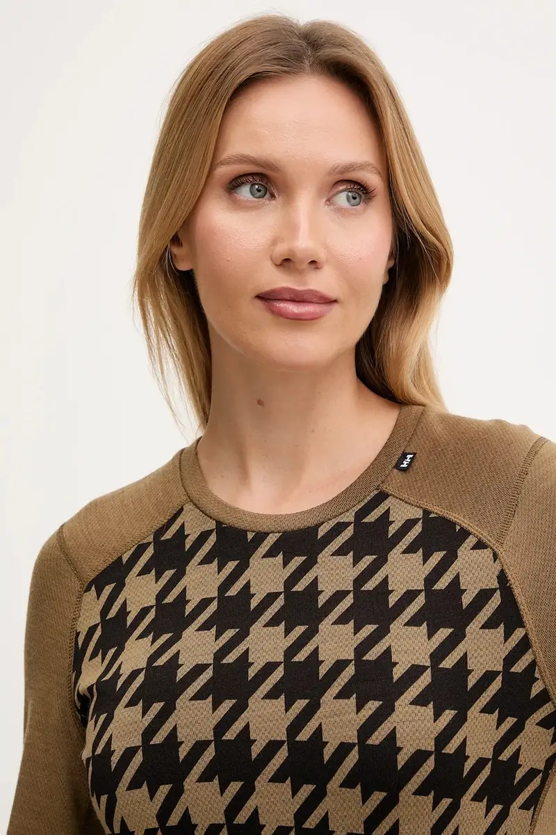 longsleeve funzionale LIFA MERINO colore blu 49379 Verde miniatura 4