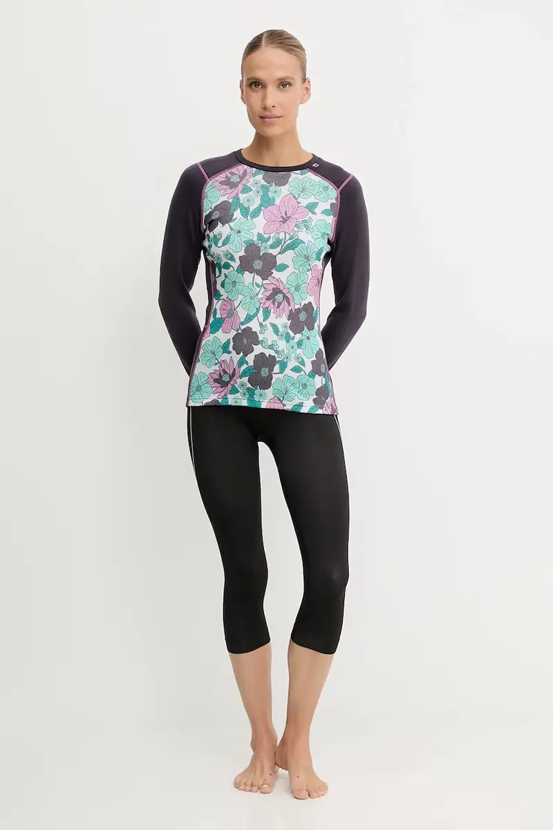 longsleeve funzionale LIFA MERINO colore blu 49379 Violetto miniatura 2