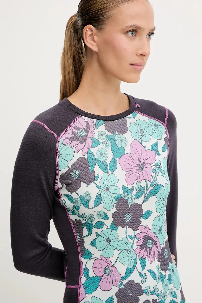 longsleeve funzionale LIFA MERINO colore blu 49379 Violetto miniatura 4