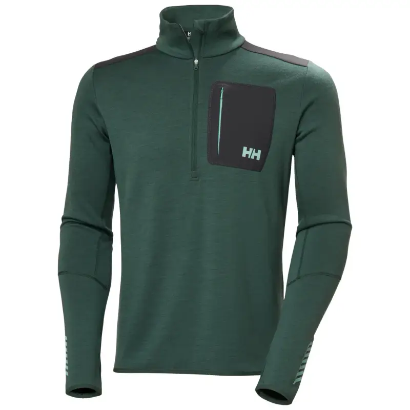 Maglia intima Merino 1/2 zip Helly Hansen Lifa