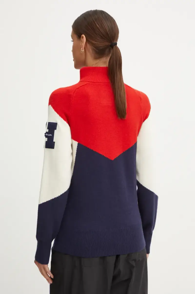 maglione Apres donna colore blu navy 66029 miniatura 3