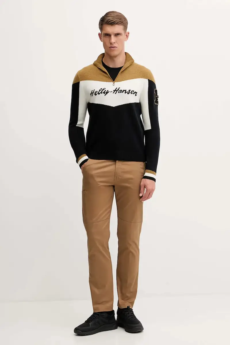 maglione Apres uomo colore rosso 66025 Nero miniatura 2