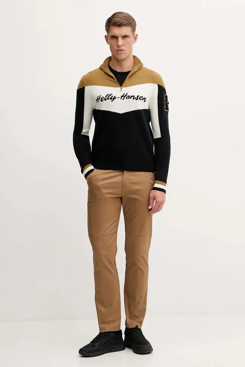 maglione Apres uomo colore rosso 66025 Nero miniatura 2