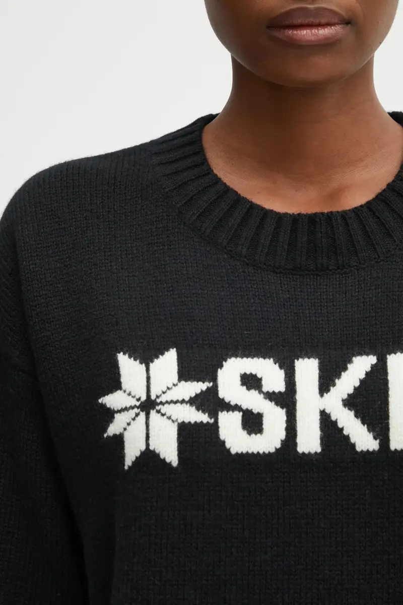 maglione con lana BLISS colore nero 54604 miniatura 4