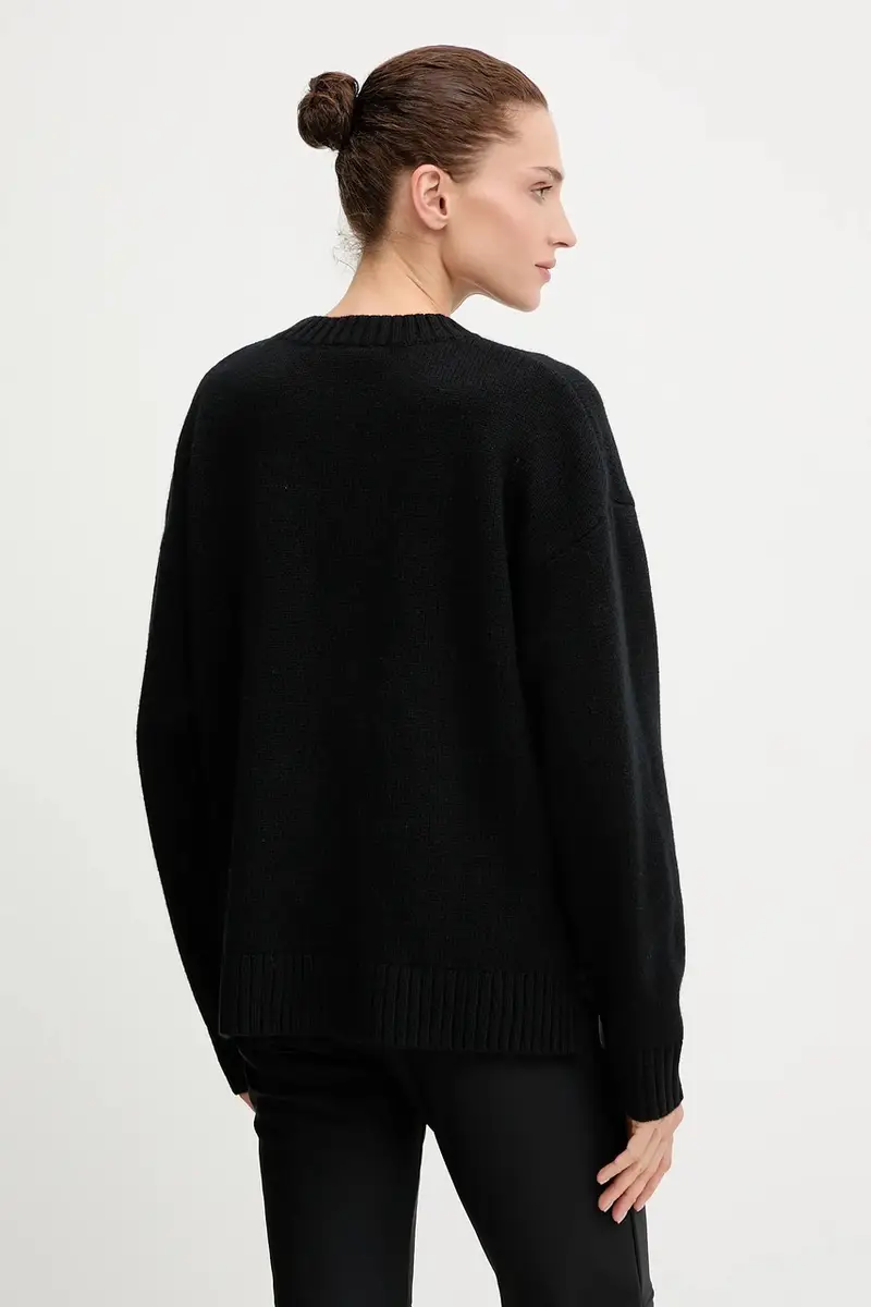 maglione con lana BLISS colore nero 54604 miniatura 3