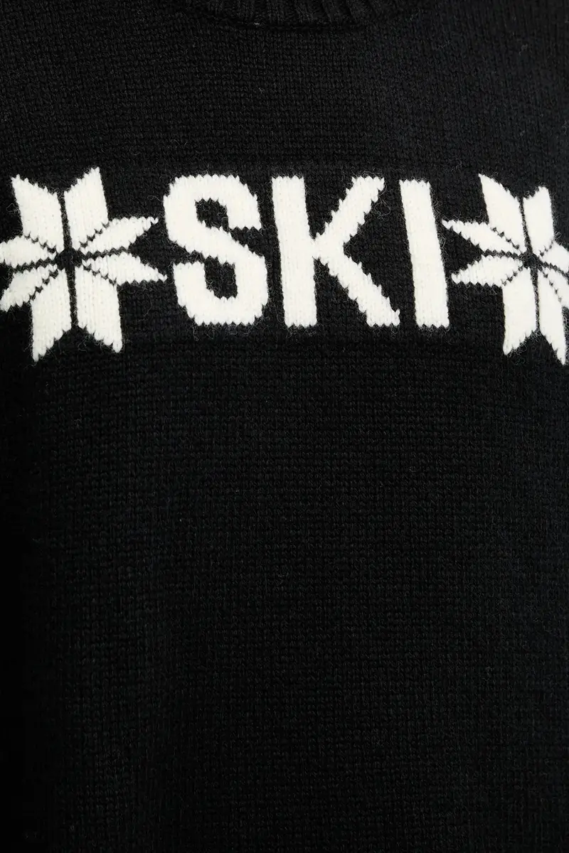 maglione con lana BLISS colore nero 54604 miniatura 5