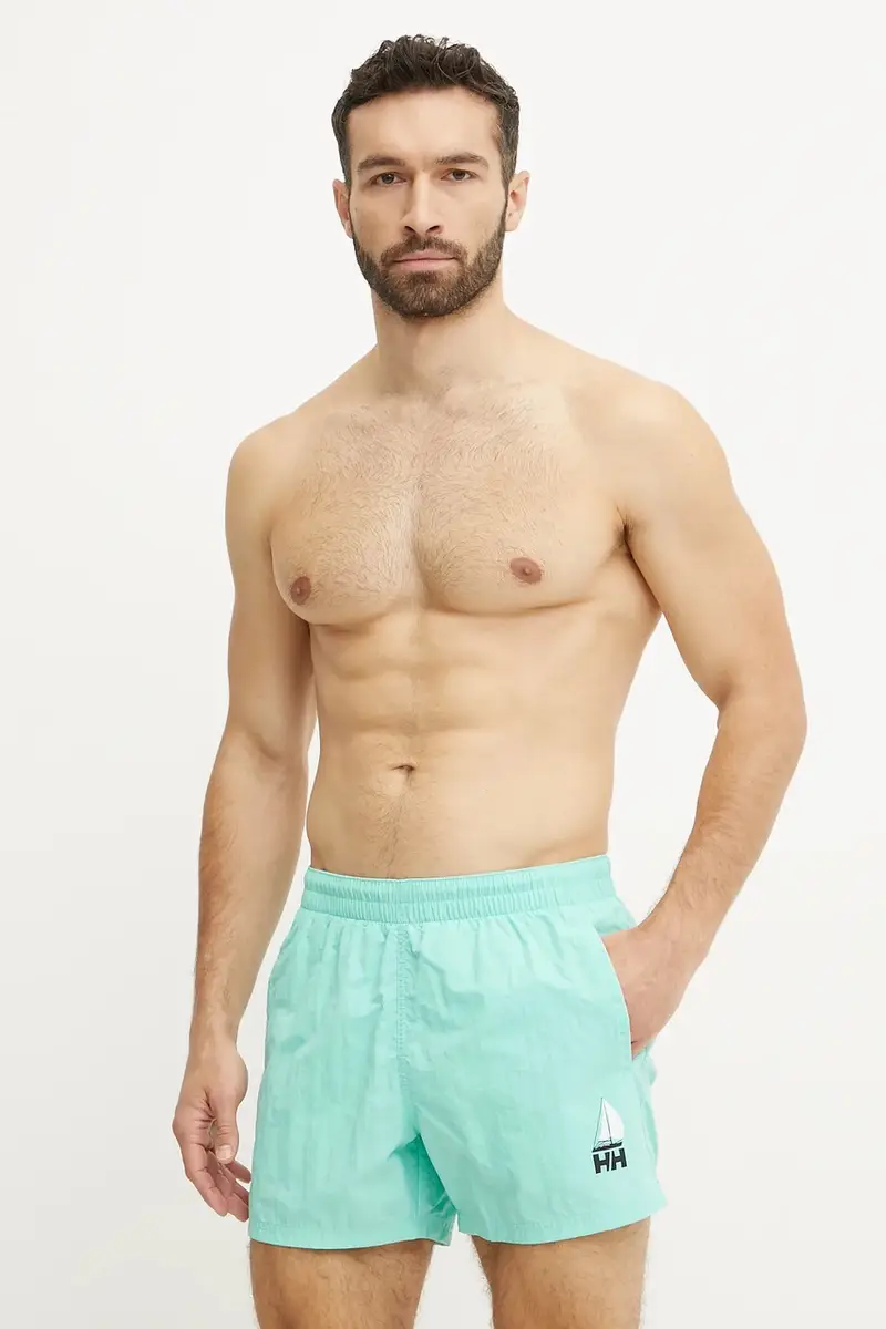 pantaloncini da bagno Cascais colore blu navy 34031 Turchese