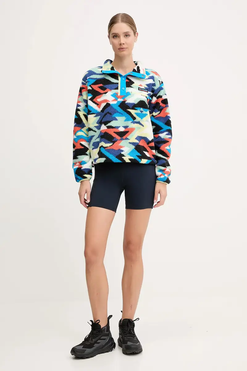 pantaloncini HP donna colore blu navy 34316 miniatura 2