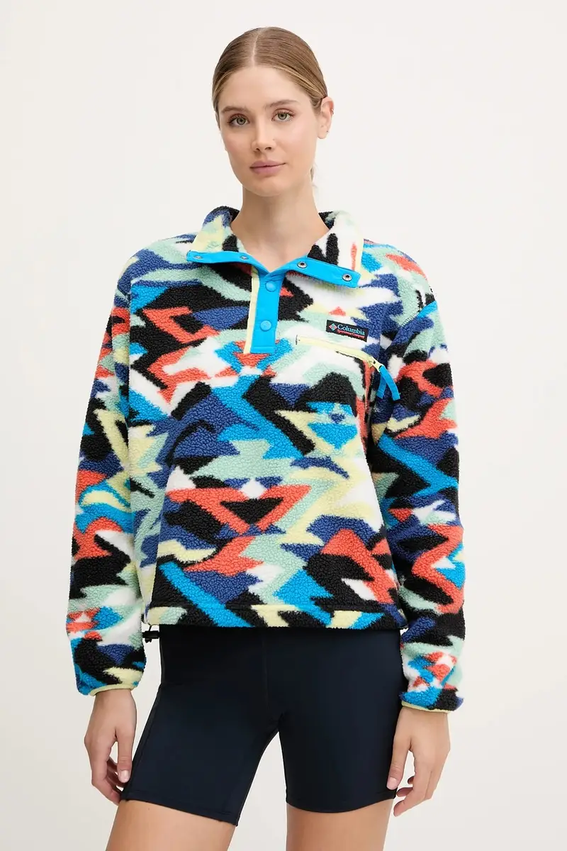 pantaloncini HP donna colore blu navy 34316 miniatura 4