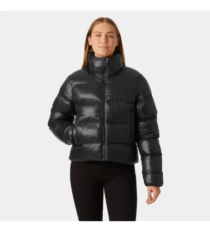 per donna. 53109 Giacca imbottita Jade nera (M), Nero, Casual, Poliamide