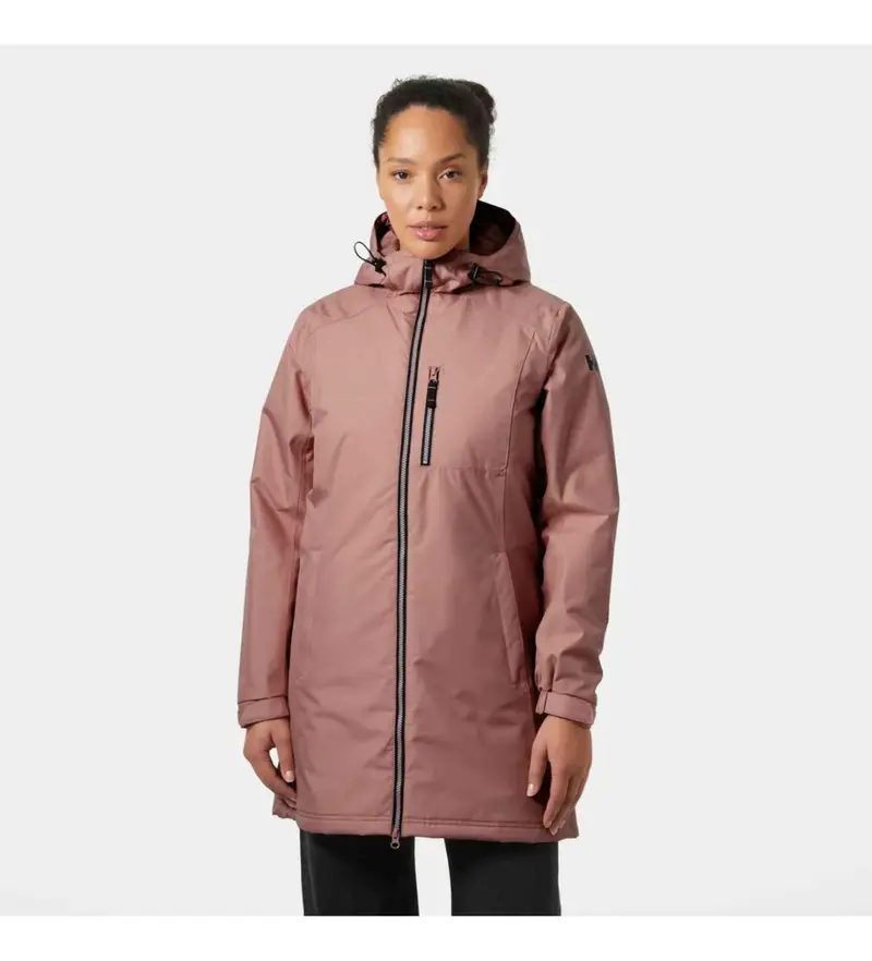 per donna 62395 Giacca invernale lunga Belfast rosa (S), Casual, Poliestere