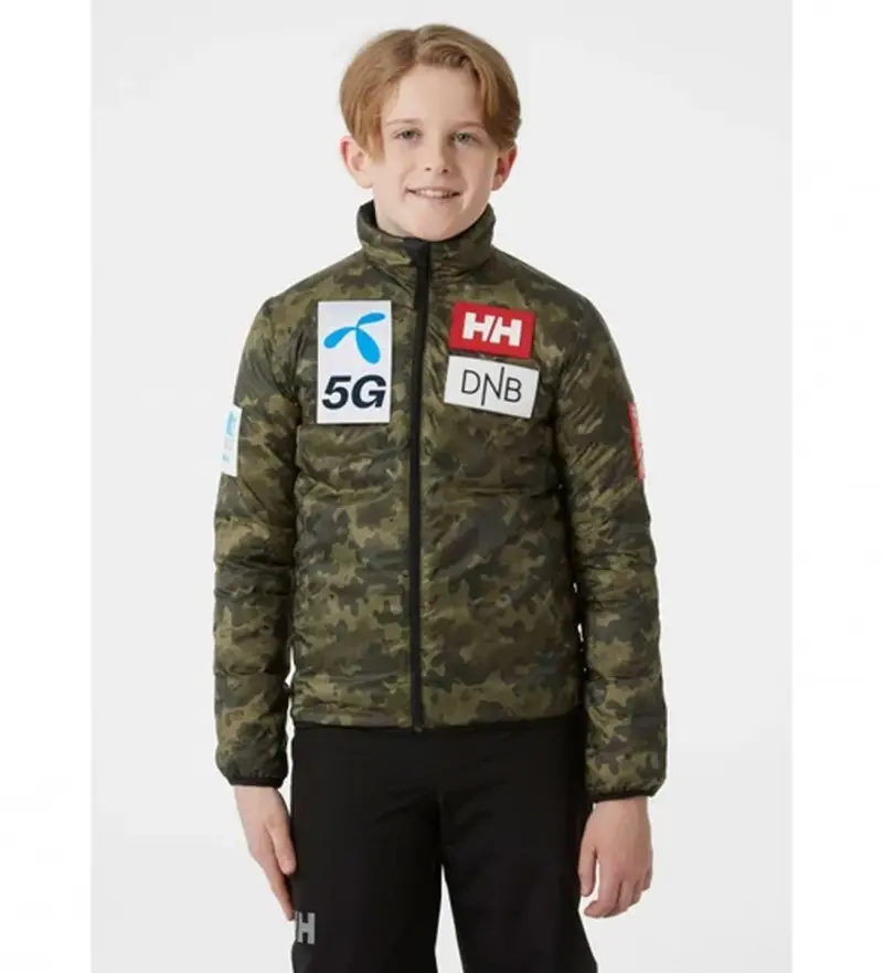 per ragazzo 41733 Cappotto isolante Jr Infinity nero, mimetico (12años= 152cm), Casual, Sportivo, Outdoor, Multisport, Poliest