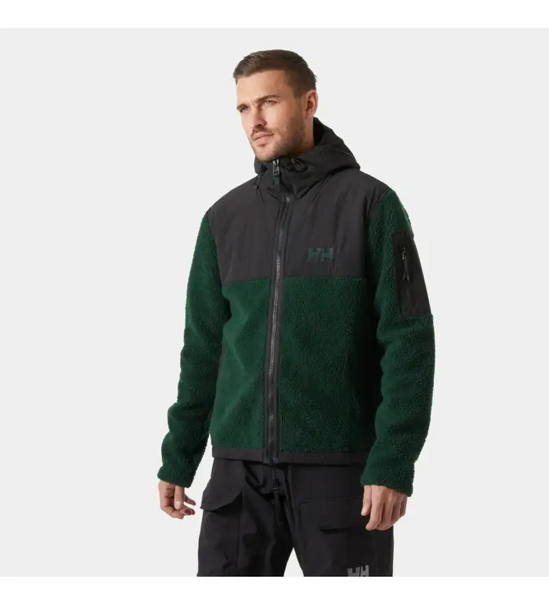 per uomo. 53678 Giacca in pile Green Patrol (S), Casual, Verde