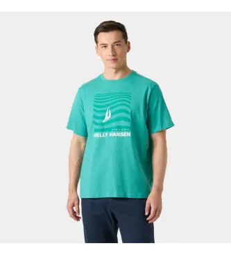per uomo 54601 Maglietta verde Shoreline 3 0 (S), Casual, Sportivo, Cotone, Multisport, Manica corta