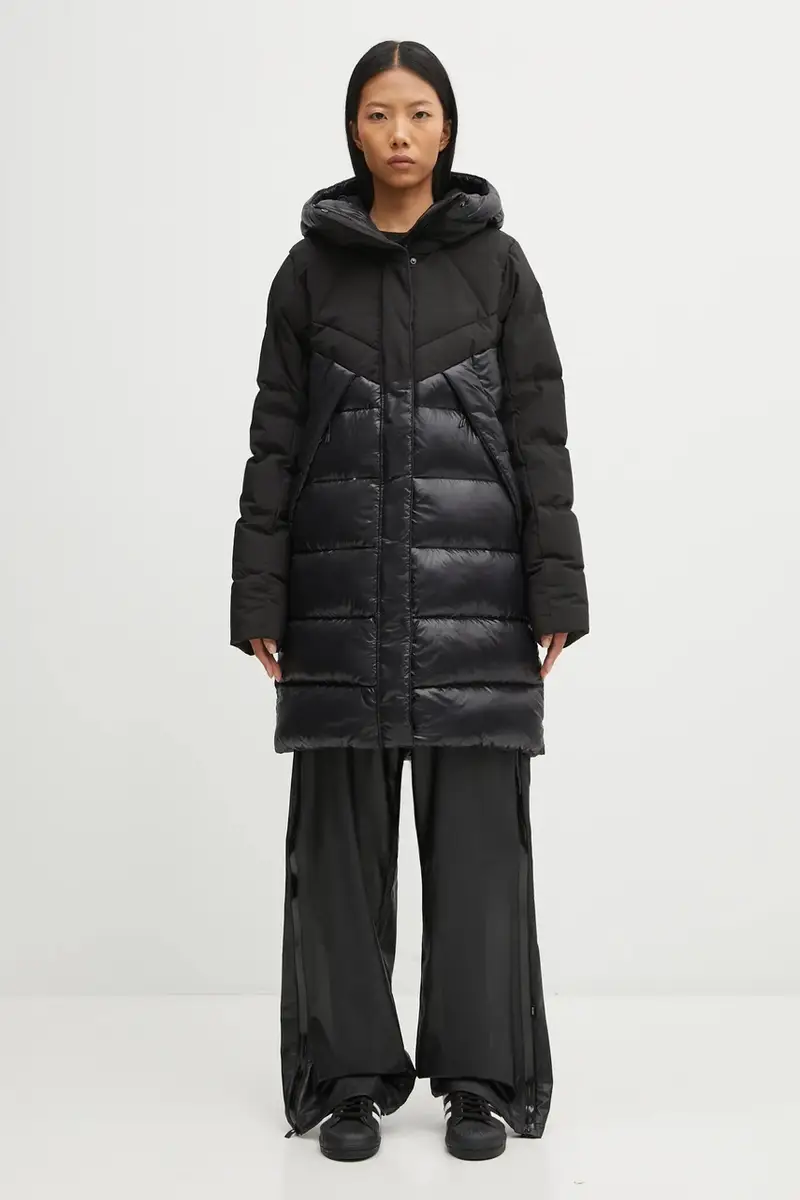 piumino W WINTER BLISS DOWN PARKA colore nero 54461 miniatura 4