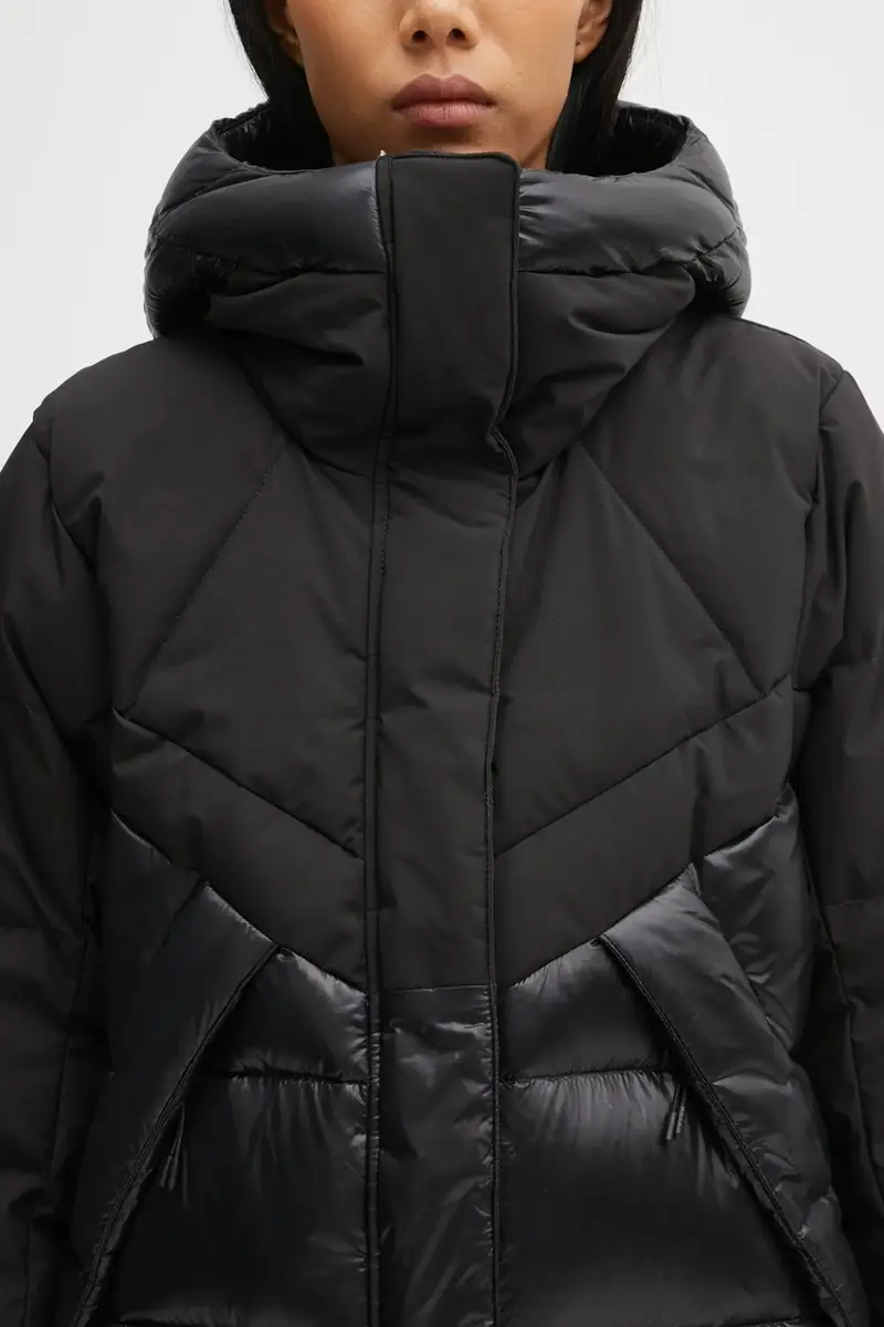 piumino W WINTER BLISS DOWN PARKA colore nero 54461 miniatura 5