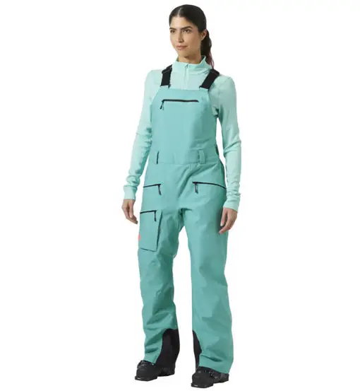 Powderqueen Bib 2.0 W - pantaloni da sci - donna Green