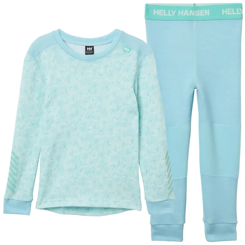 Set di intimo in lana merino per bambini Helly Hansen Graphic Lifa