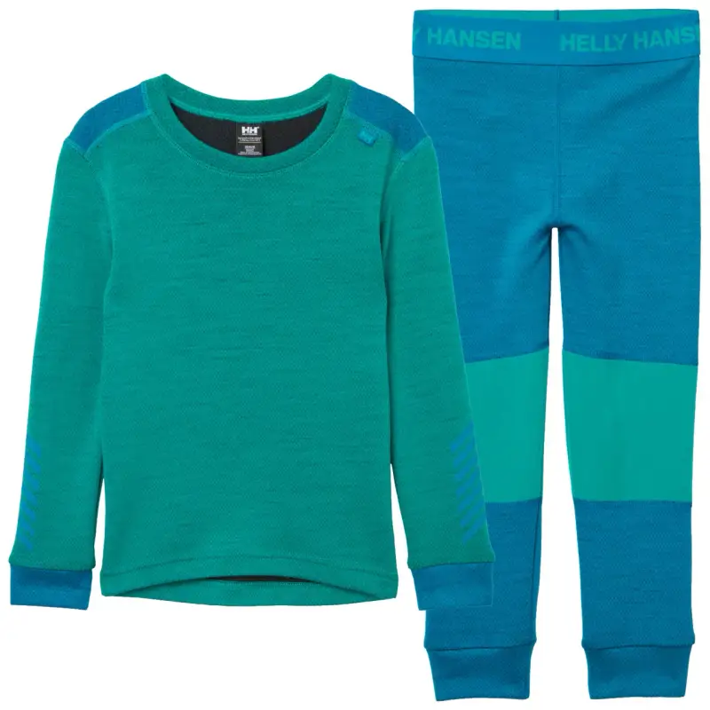 Set di intimo in lana merino per bambini Helly Hansen Lifa