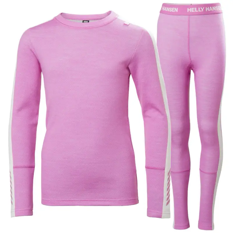 Set per bambini in lana merino Helly Hansen Lifa Midweight