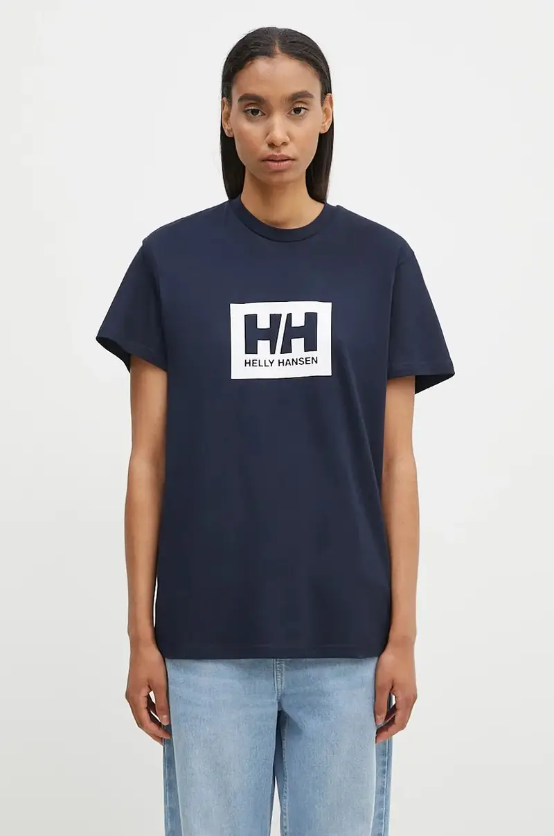 t-shirt in cotone TOKYO colore blu navy 53285