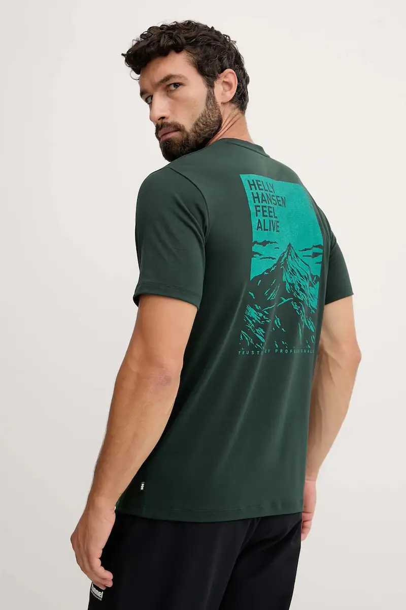 Helly Hansen T-shirt Uomo Verde 3668093