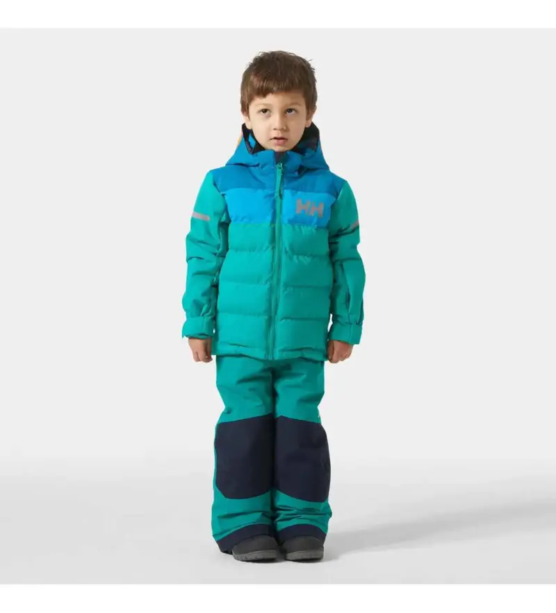 unisex per bambino. 40500 Giacca isolante verticale verde (4años= 104cm), Casual, Sportivo, Poliestere, Neve, moda per bambini
