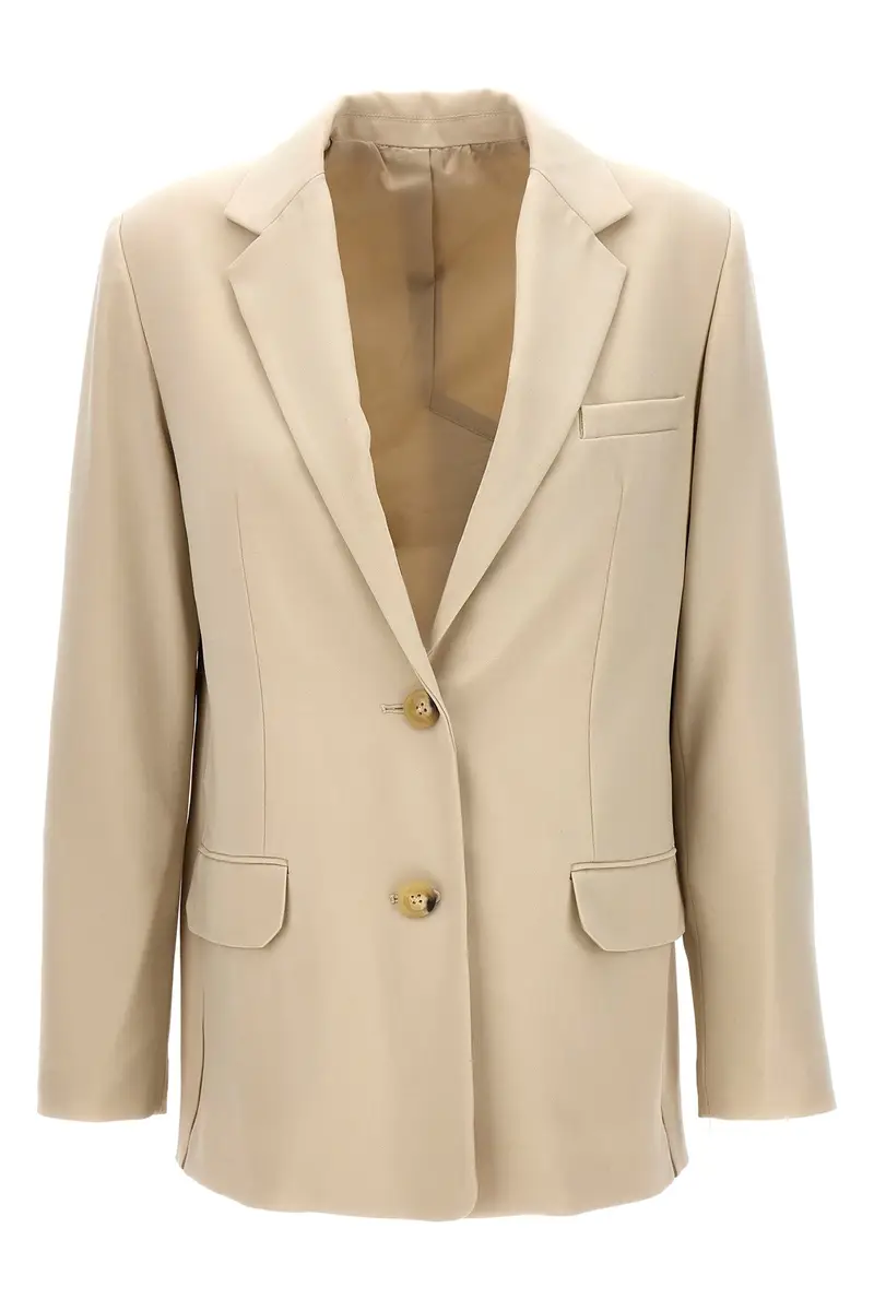 Blazer Banda Logo Beige