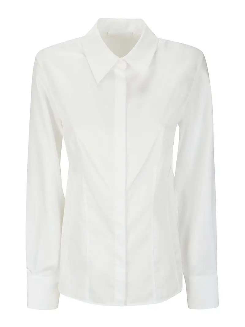 Camicia in cotone Beige