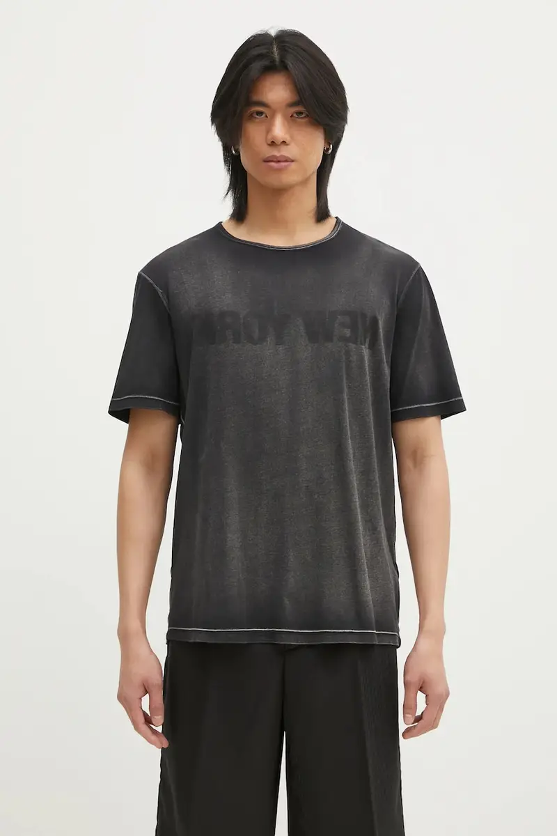 Helmut Lang T-shirt Uomo Nero 2255415