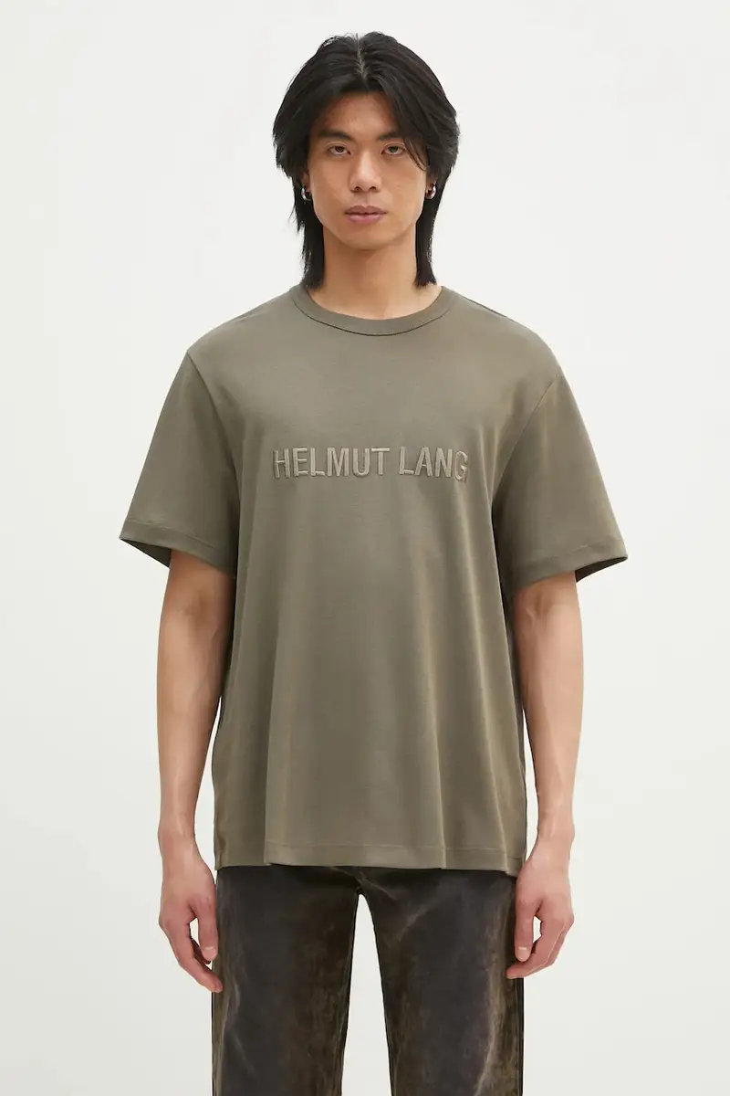 Helmut Lang T-shirt Uomo Verde 2261067