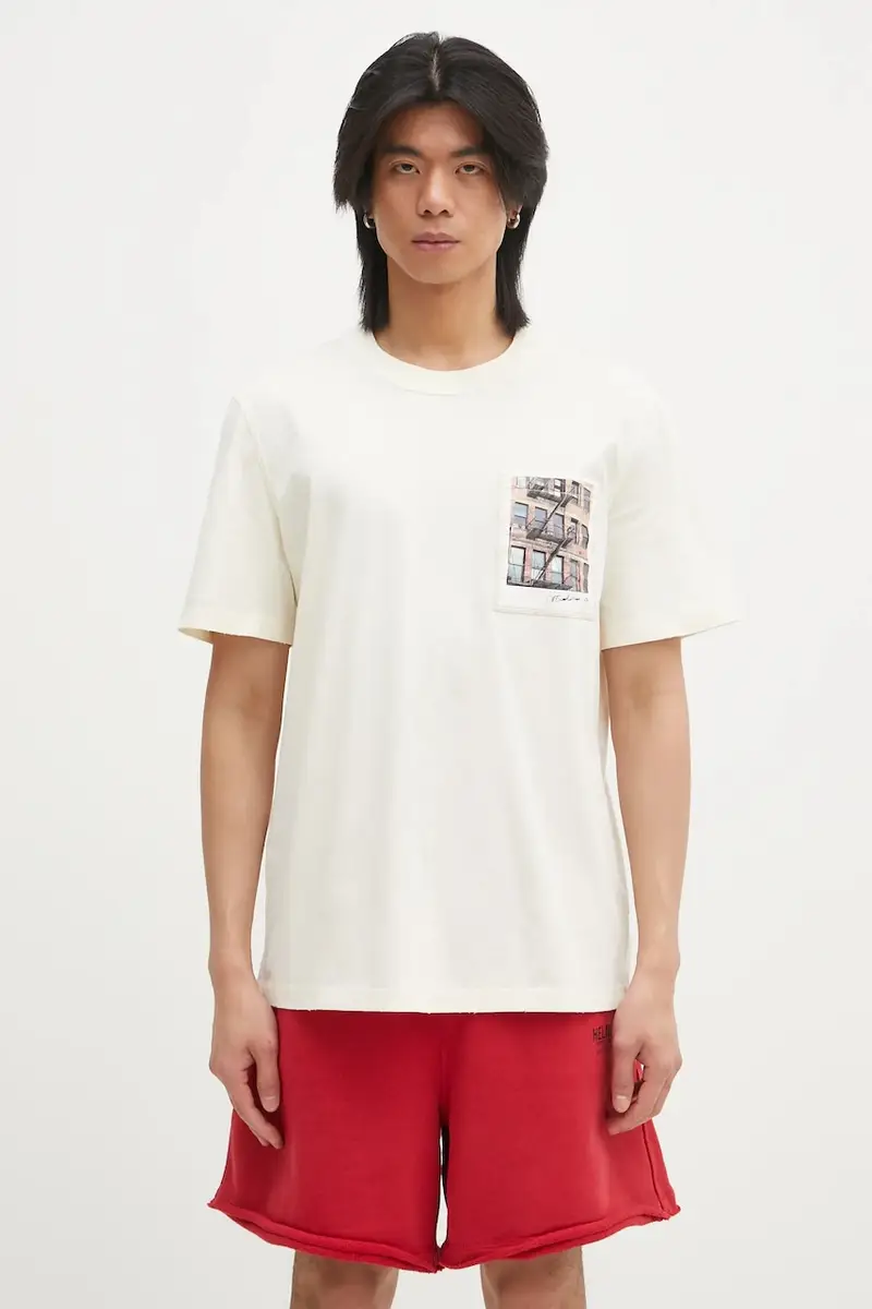 Helmut Lang T-shirt Uomo Beige 2241784