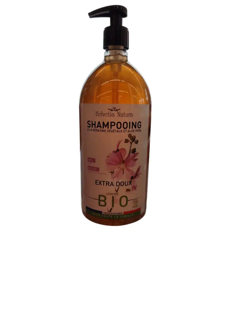 Shampoo Extra Dolce Bio Con Cheratina Vegetale e Aloe Vera 500ml