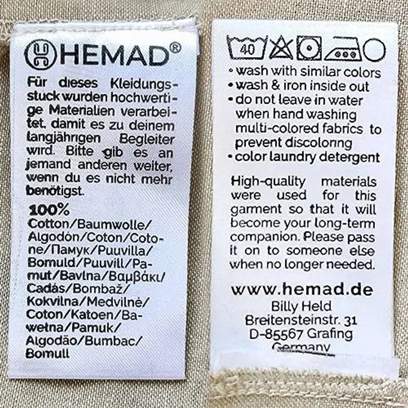 HEMAD Borsa a tracolla Rosso 1224653 miniatura 3